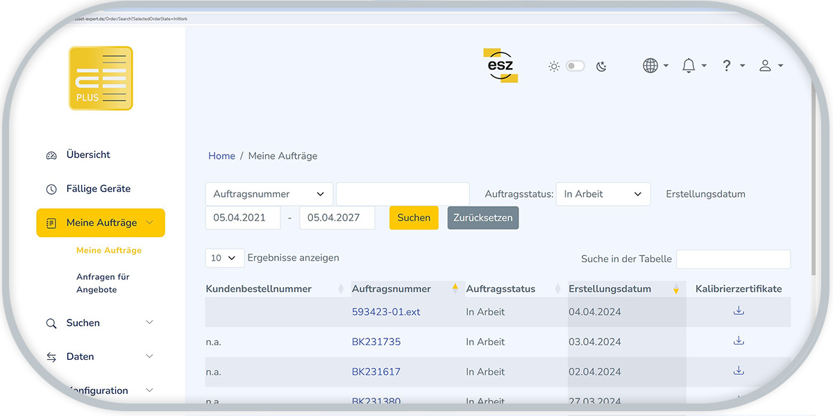 Zentrales Auftragsmanagement Zentrales Auftragsmanagement